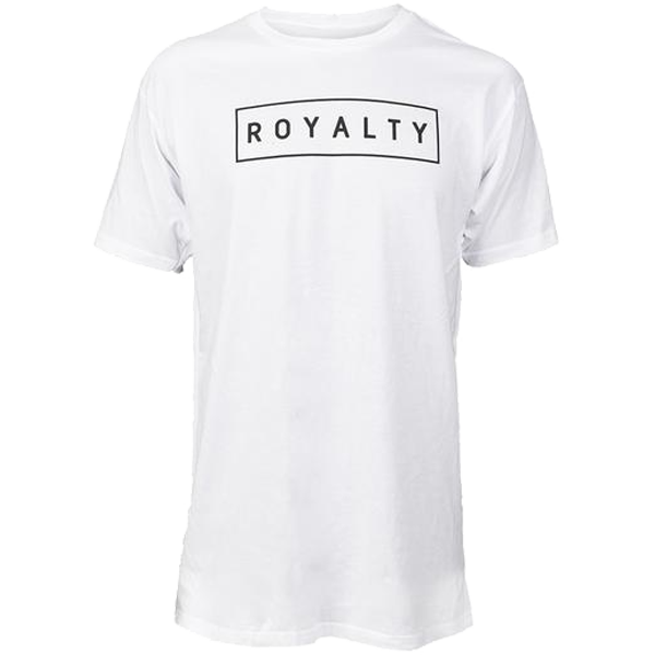 Royalty logo white tee front Francesca Battistelli