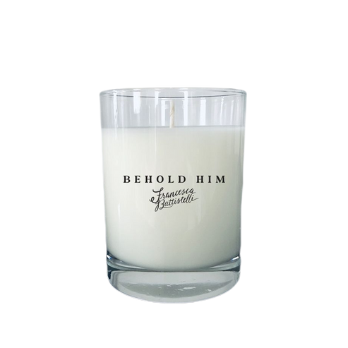 Behold Him Christmas candle Francesca Battistelli