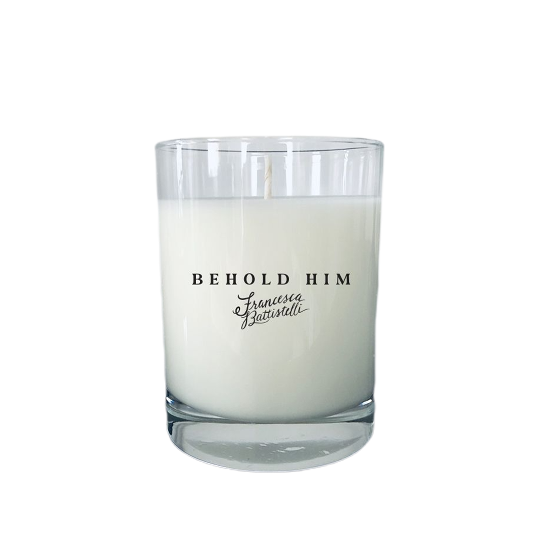 Behold Him Christmas candle Francesca Battistelli