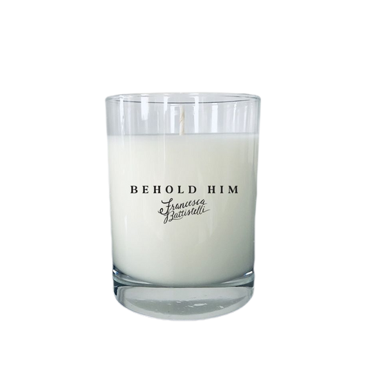 Behold Him Christmas candle Francesca Battistelli