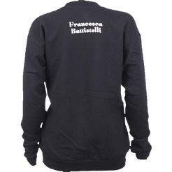 Free To Be Me name logo black sweatshirt back Francesca Battistelli