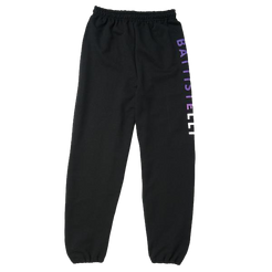 Name ombre logo black sweatpants front Francesca Battistelli